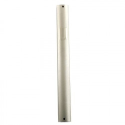 Mezuzah Holder, Aluminum 15 Cm- Champagne gold with hole Dotted "Shin
