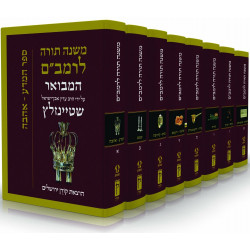 Rambam Mishneh Torah SET With Commentary by Rabbi Steinsaltz 8Vol.