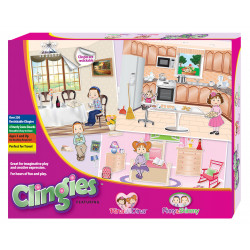 Clingies Re-usable Stickers and Boards