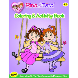 Rina and Dina Coloring and Activity Book #2