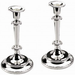 Candle Stick Silver Plated 7.5"H 