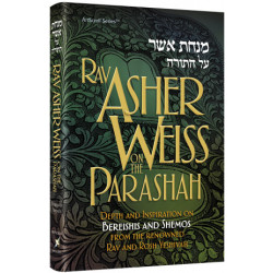 Rav Asher Weiss on the Parashah Bereishis/Shemos
