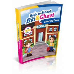 Avi & Chavi Back To School Coloring Book
