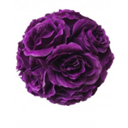 Noy Sukkah, Purple Flower Balls