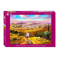 1000 pc puzzle, Road to Yerushalayim