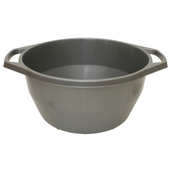 Majestic Wash Bowl Plastic Grey - 6.5"H X 12.5"W