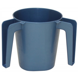 Majestic Wash Cup Plastic Light Blue - 5"H