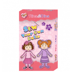 Rina and Dina Sew Your Own Dolls Kit