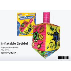 Izzy 'n' Dizzy Inflatable Dreidel