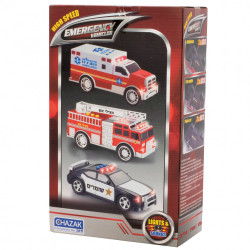 Emergency Vehicle set With lights & Sounds