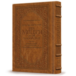Reb Meilech on the Haggadah - Amber Brown Leather