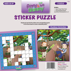 Pinny/Shimmy Sticker Puzzle / Outdoor Activities